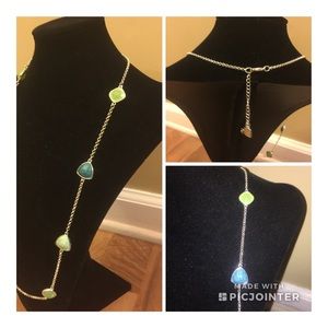 Chaps Silver Tone Necklace for the everyday use